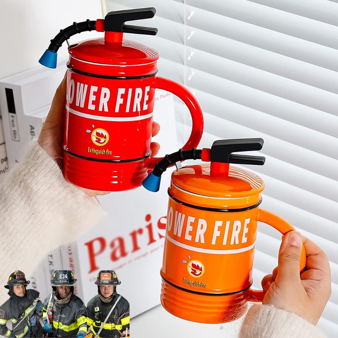 Fire Fighting Style Mug