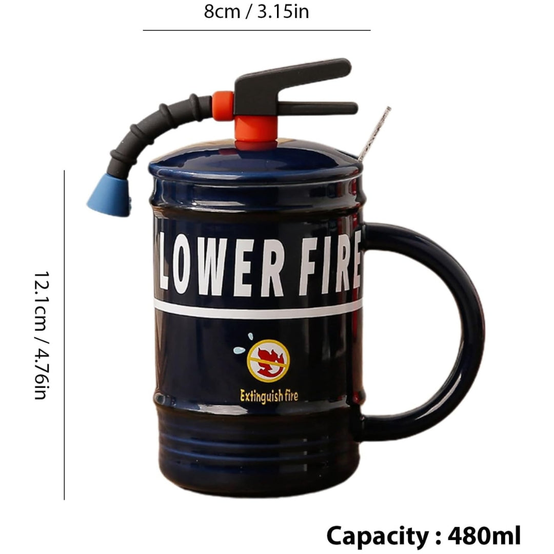 Fire Fighting Style Mug